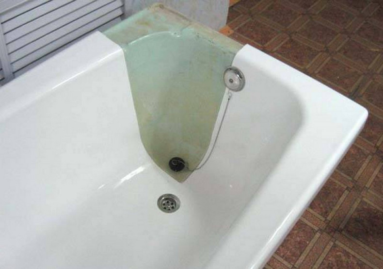 Как c минимальными затратами отреставрировать старую ванну?