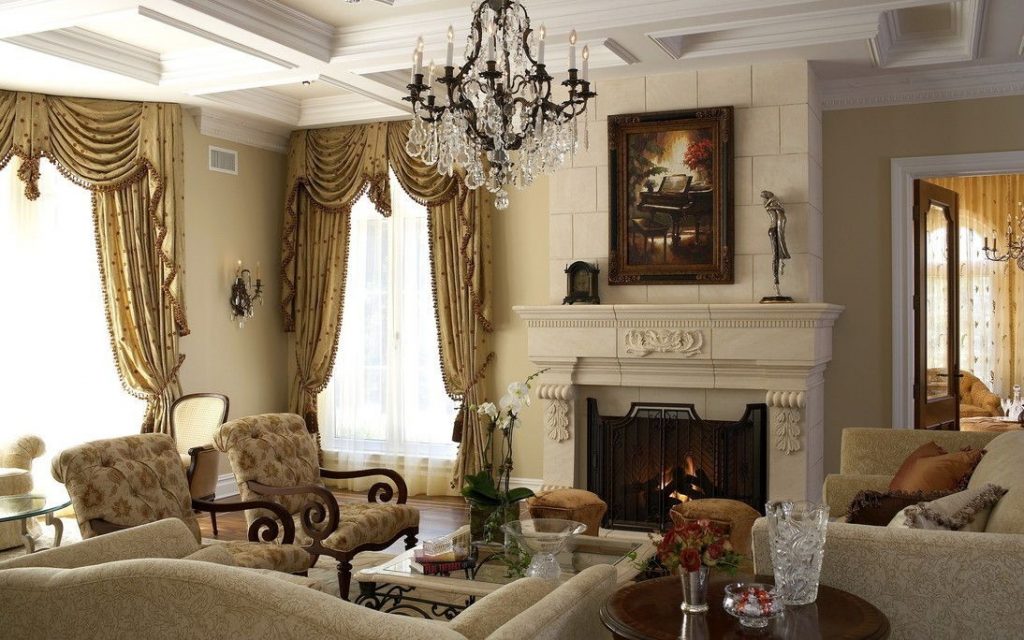 Особенности классического стиля в гостиной