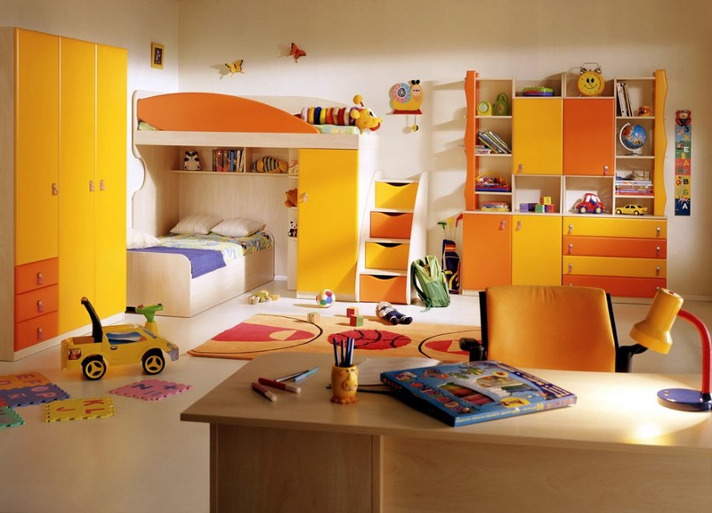 Мебель для детской комнаты в интерьере