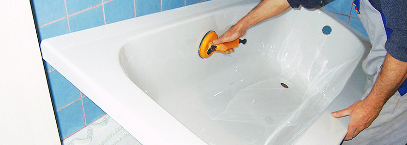 Как профессионально отреставрировать старую ванну в домашних условиях