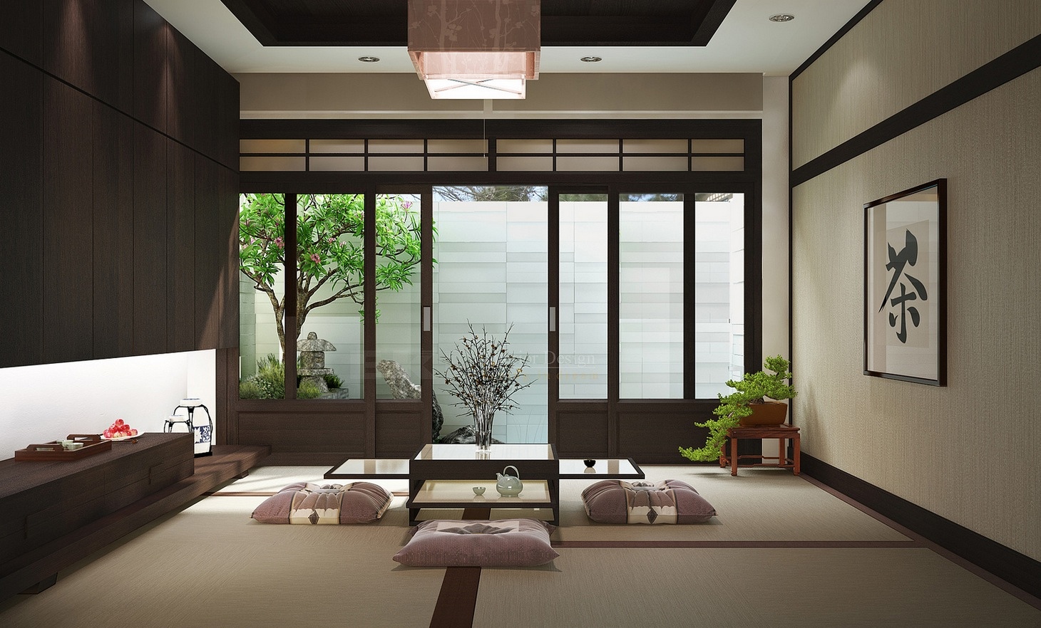 Квартирный дизайн в японском стиле